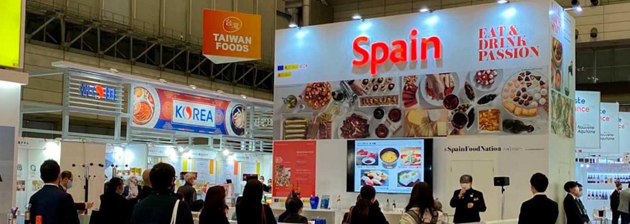 Spanish Pavilion at Foodex 2021