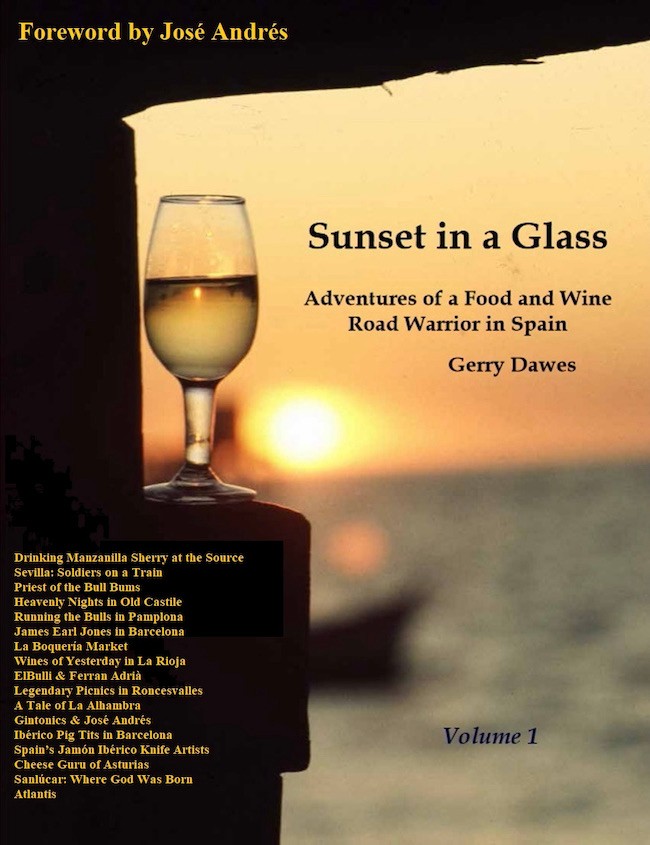 Sunset in a Glass, new book by Gerry Dawes