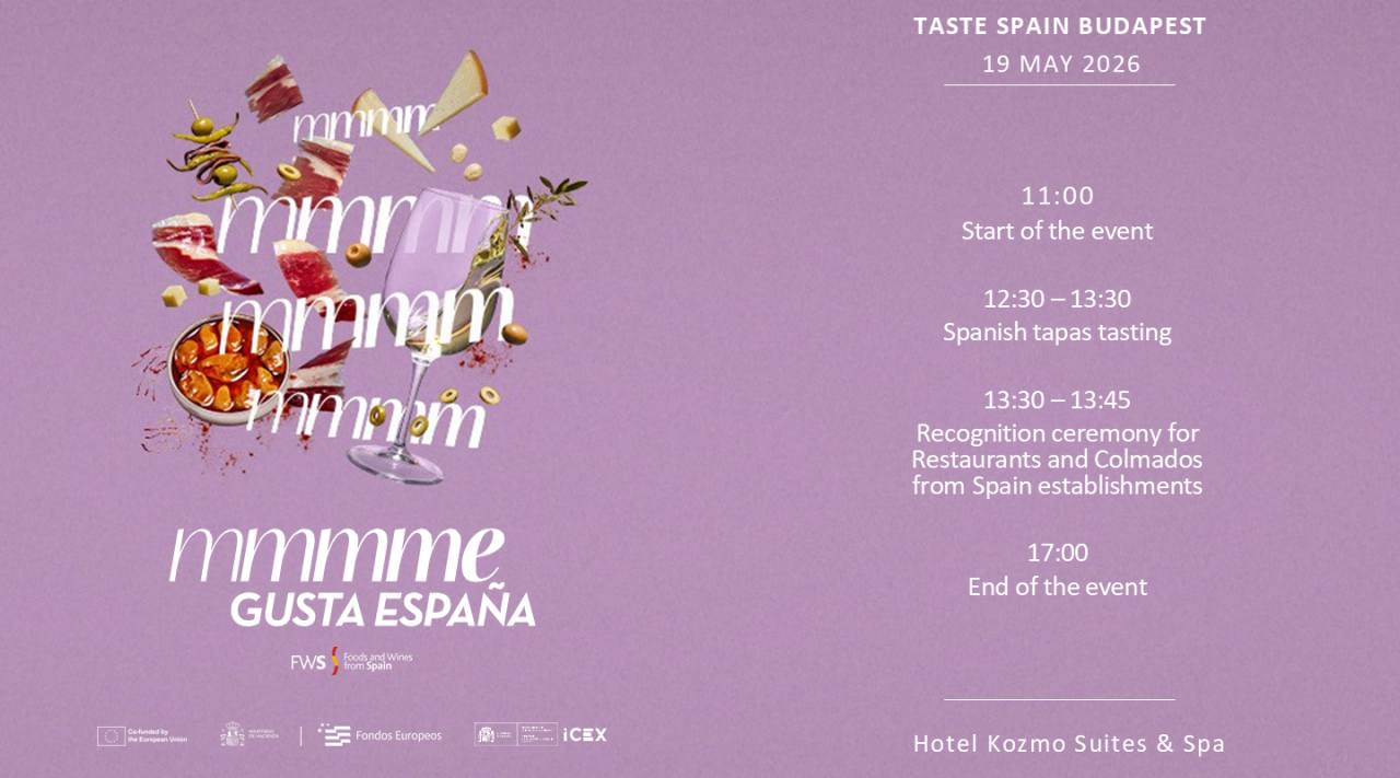 TASTE SPAIN BUDAPEST 2026-PROGRAM