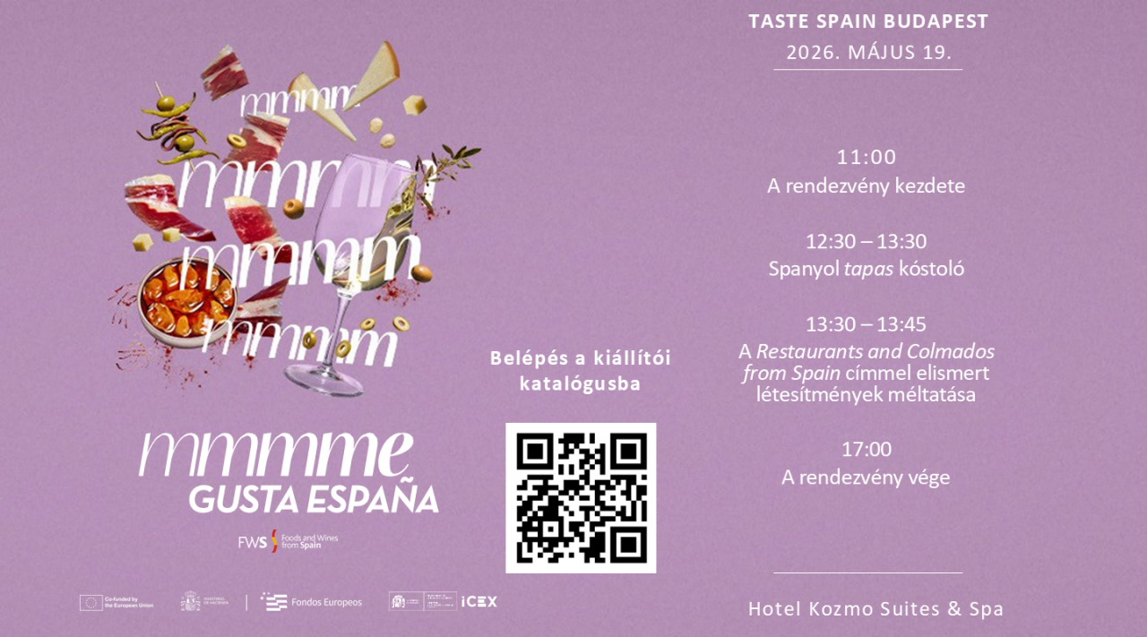 TASTE SPAIN BUDAPEST 2026-PROGRAM