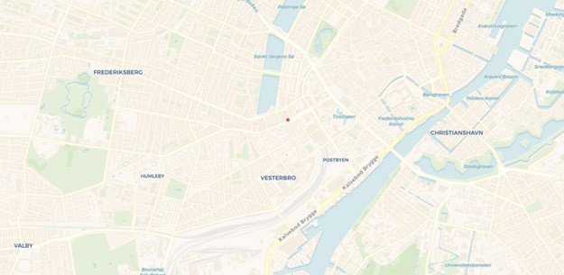 Copenhage map
