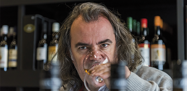 Wine critic and author Luis Gutiérrez. Photo by: Estanis Nuñez