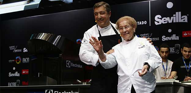 Madrid Fusión 2018: Joan Roca and his mother Montserrat