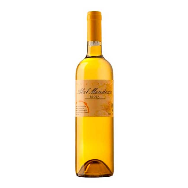 Malvasía wine, by Abel Mendoza winery.