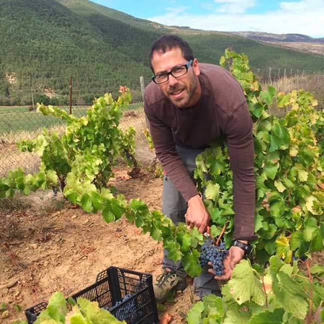 Winemaker Ernest Guasch, of Bal Minuta winery. Photo by: Bal Minuta