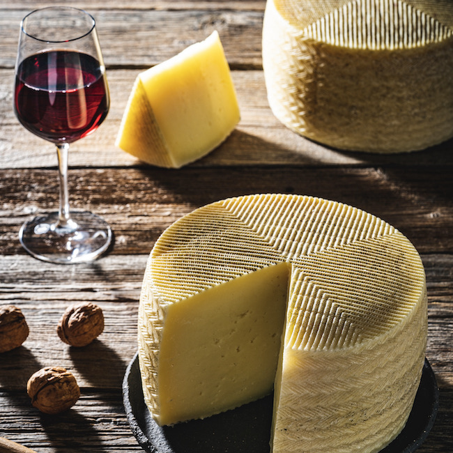 Cheese and wine