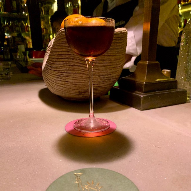 Sherry cocktail from Dante