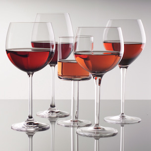 Glasses of wine